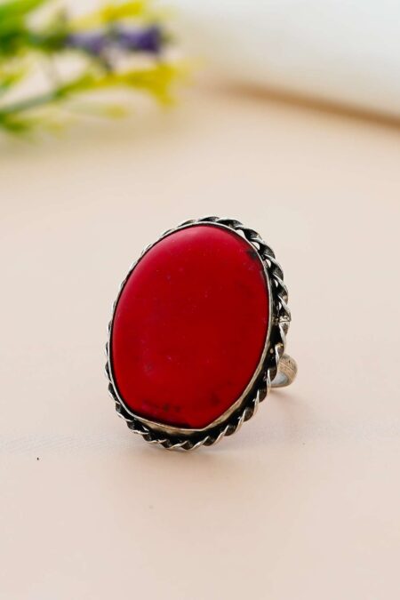 Arts Crystal Products Natural Labradorite Ring Set for Women,Vintage Joint Knuckle Stackable Rings Oval Gemstone Ring